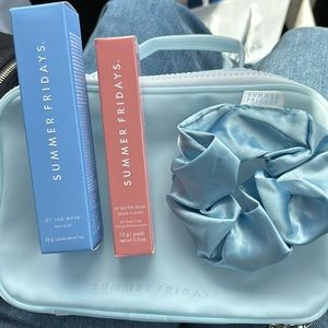 EXCLUSIVE for LA/ Summer Fridays Birthday Duo set w jet lag zipper